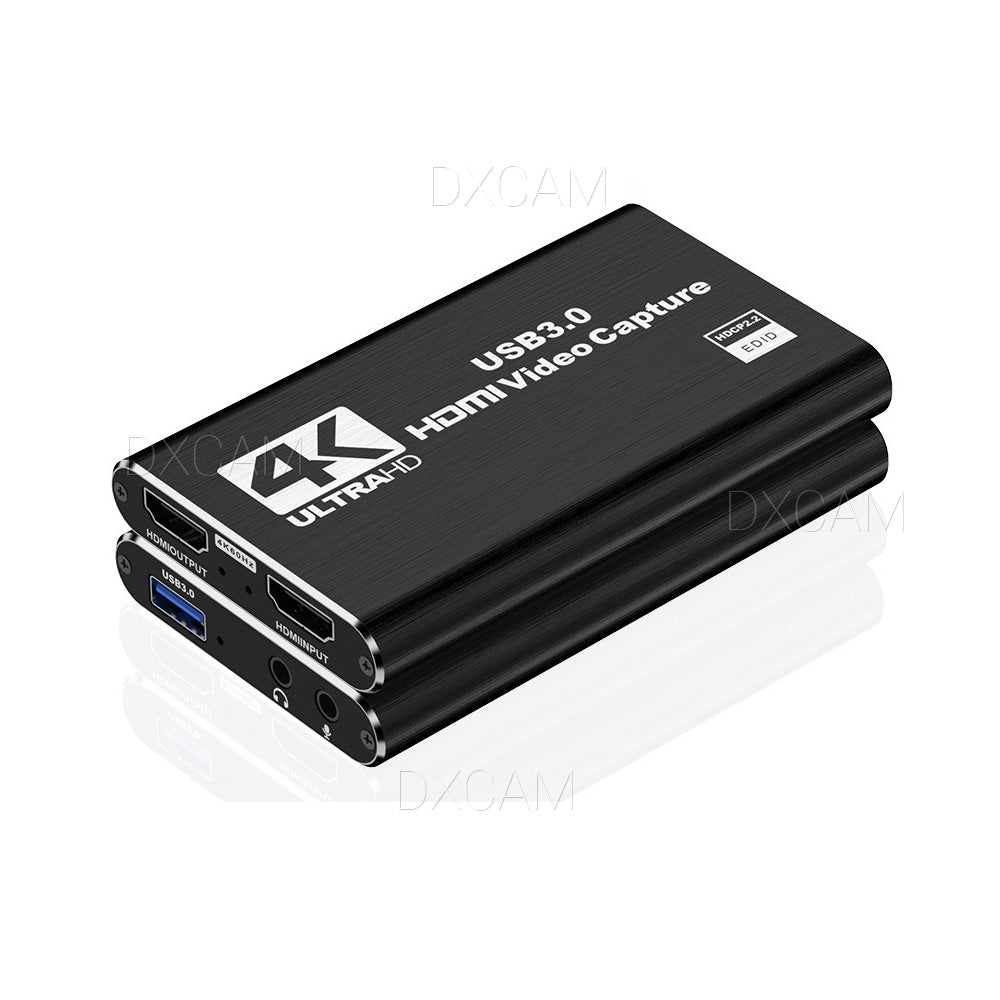 4K Capture Card Audio Video USB 3.0 HDMI Video Capture Device Full HD Recording