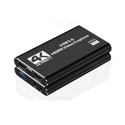 4K Capture Card Audio Video USB 3.0 HDMI Video Capture Device Full HD Recording