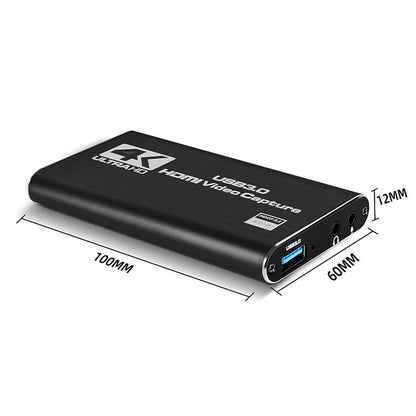 4K Capture Card Audio Video USB 3.0 HDMI Video Capture Device Full HD Recording