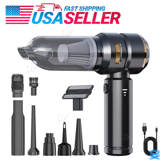 Cordless Handheld Vacuum Cleaner Blower Strong Suction Car & Home Rechargeable