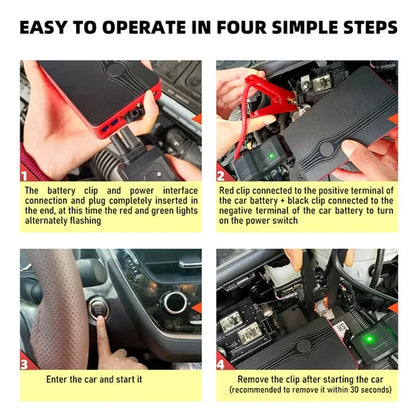 Jumpstarter Car 30000mAh Portable Jumper Power Bank Booster Box Battery Charger