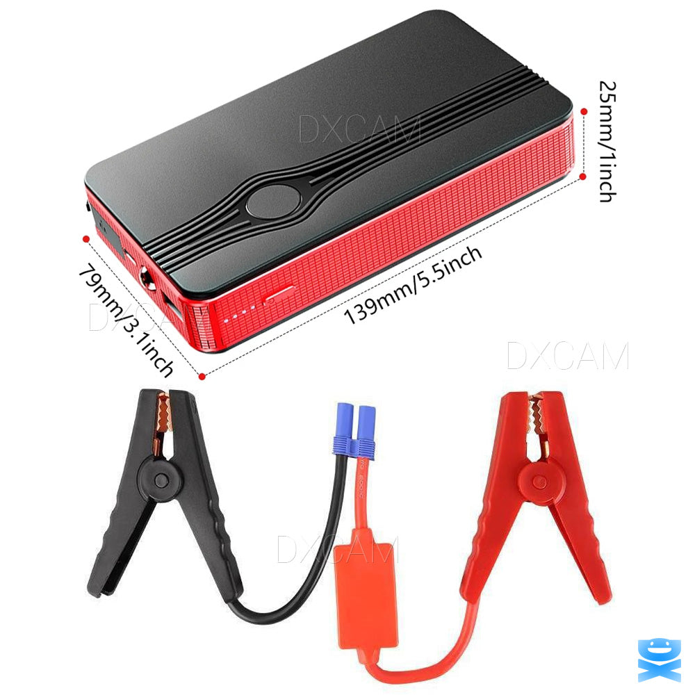 Jumpstarter Car 30000mAh Portable Jumper Power Bank Booster Box Battery Charger