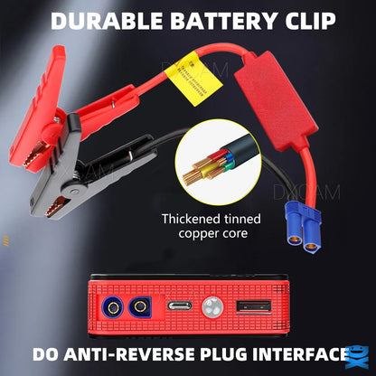 Jumpstarter Car 30000mAh Portable Jumper Power Bank Booster Box Battery Charger